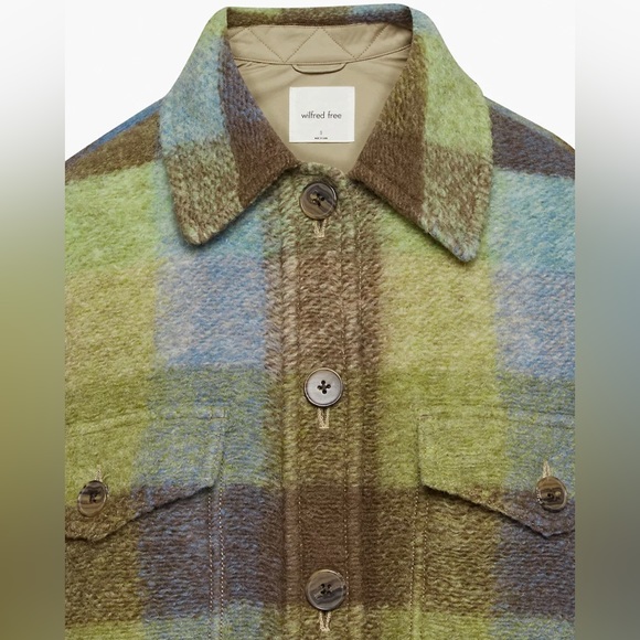 NWT Wilfred Free Ganna Shirt Jacket - Picture 5 of 9